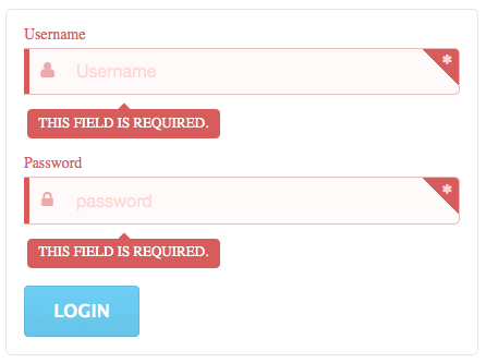 jQuery Validation error placement for Semantic UI J Query Validation Error Placement