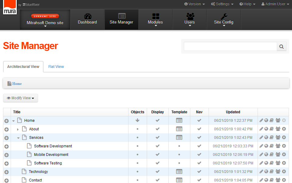 Mura CMS - HTML5, CSS3 theme Site Manager Muracms Html5 Css3 Theme Site Manager