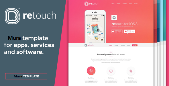 ReTouch Mobile App Theme